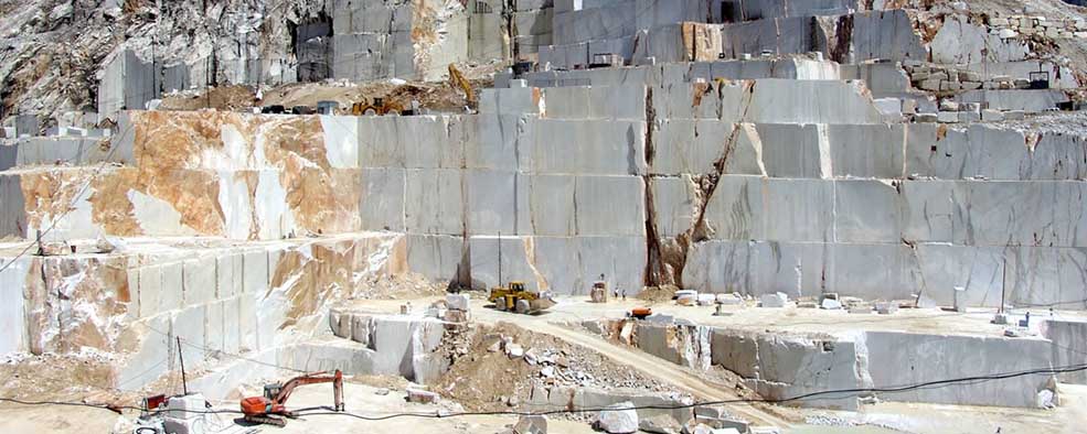 مراحل تولید سنگ ساختمانی و استفاده از دستگاه‌های آیوا